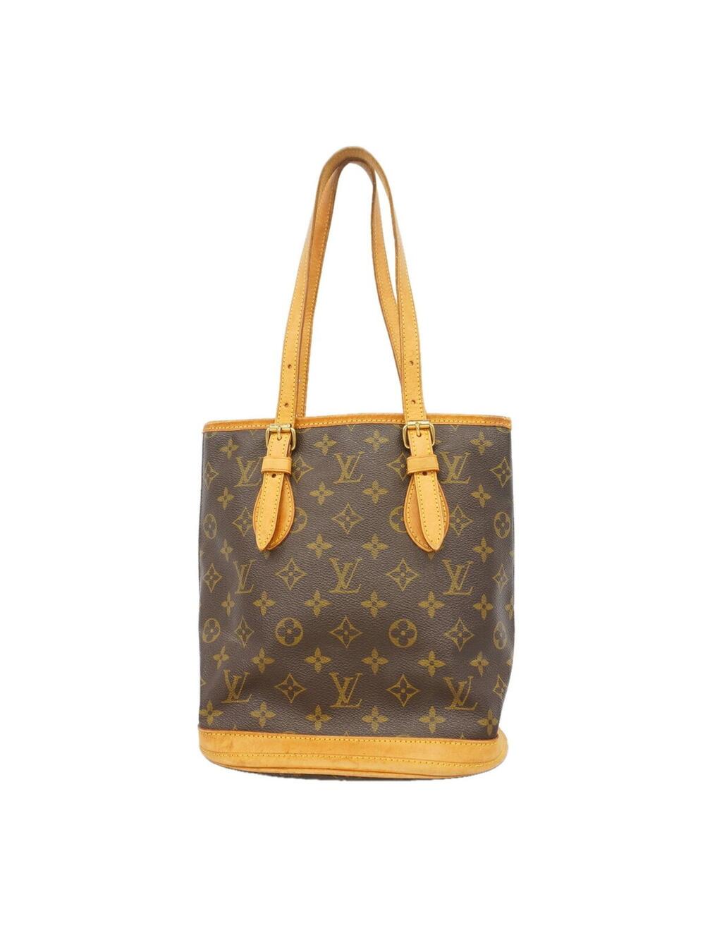 Louis Vuitton Petit Bucket Bag Canvas #350688L66B